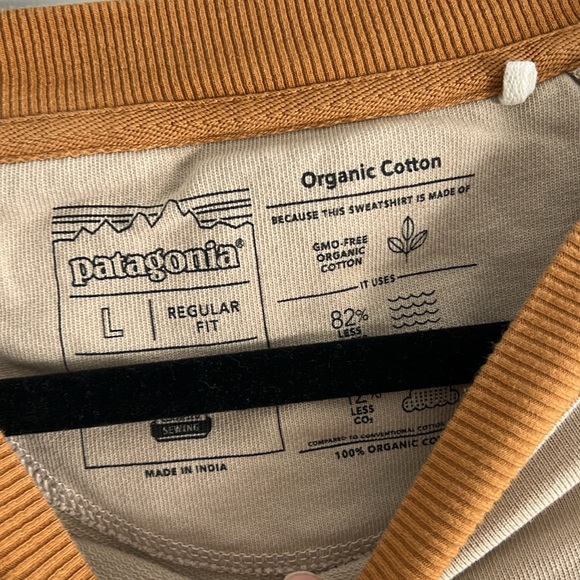 Organic crew sweatshirt Patagonia excellent used condition - Picture 3 of 4
